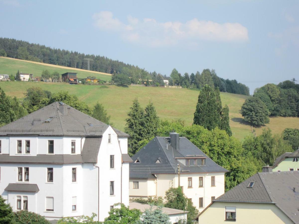 Appartement Am Balkon Des Erzgebirges à Bernsbach Extérieur photo